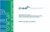 Corporación Autónoma Regional de Cundinamarca - …bproyectos.car.gov.co/paginas editadas/Manual de Usuario Software... · Para la creación de una categoría de Documento basta