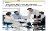 La solución de gestión de negocios para las pequeñas … · Planeación de requerimientos de materiales (MRP) 15 ... • Brindar soporte a gestión de contratos y planificación