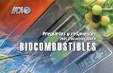 más frecuentes sobre BIOCOMBUSTIBLES€¦ · Instituto Interamericano de Cooperación para la Agricultura 3. ¿Cuáles son las ventajas y las desventajas de usar etanol en lugar