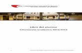 Libro del alumno - conservatoriosuperiorgranada.com¬n... · d) Oferta de asignaturas de Libre configuración para alumnos de la UGR El Real Conservatorio Superior de Música Victoria