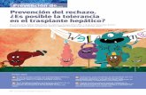 Prevención del rechazo. ¿Es posible la tolerancia en el ...aeeh.es/wp-content/uploads/2012/05/v6n5a436pdf001.pdf · tolerancia “operacional” es el concepto de mínima inmuno-