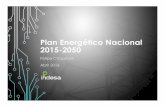 Plan Energético Nacional 2015-2050 · 1 La estimación del LCOE incluye el costo de capital, operación y mantenimiento, costo variable e inversión ... ahorro de energía en términos