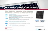 QriME l 325-345 - abtec.com.mx · El nuevo Q.PRIME L-G5.2 es el resultado de la evolución continua de ... (LCOE) y es adecuado para una amplia gama de ... de acuerdo con los términos