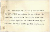 de LINARES a gradece La gentileza de · Firmas tieron Linares de personalidades a la Fundación de;, 12 de Octubre que este asis-Museo. de 1966.