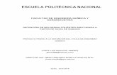 ESCUELA POLITÉCNICA NACIONAL - …bibdigital.epn.edu.ec/bitstream/15000/19353/1/CD-8732.pdf · Generalidades 15 1.2.2. Síntesis de la resina poliéster insaturada 16 1.2.3. Caracterización