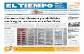 PREGUNTA DE LA SEMANA: Comercios tienen …media.eltiempo.com.ve/EL_TIEMPO_VE_web/73/diario/docs/... · 2017-08-23 · familiares de Anzoátegui se han visto perjudicados, ... Hurto
