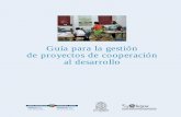 Cooperación al Desarrollo del Gobierno Vasco, de proyectos ... gestion_de_proyectos.pdf · • Vaciamos la programación en el formato de las agencias financiadoras b) ... de proyectos