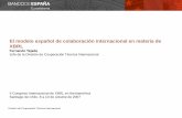 El modelo español de colaboración internacional en … · División de Cooperación Técnica Internacional 15 Repositorio de Proyectos Globales XBRL mediante ... Repositorio de