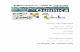 Universidad Autónoma Metropolitana Departamento de …quimica.izt.uam.mx/quimica/wp-content/uploads/2017/05/Informe-de-la... · conferencias, cursos, juegos, divulgación. Organizar