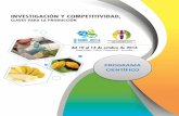 PROGRAMA CIENTÍFICO - cibb.espol.edu.ec · Daynet Sosa del Castillo, Ph.D. Presidente del CIBB 2016 Centro de Investigaciones Biotecnológicas del Ecuador ... Universidad de Guayaquil