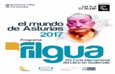 XIV Feria del Libro Internacional en Guatemala (Filgua) …filgua.com/wp-content/uploads/2017/07/Suplemento-Filgua-2017... · La fiesta de las palabras, la fiesta de las letras, ...