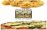 Web Carta 8 pag 1 - Pizzas artesanas y pasta fresca · con nuestra salsa casera, aromatica y deliciosa Parmesano con almendras ... york, peperoni, cebolla, ricotta y huevo batido