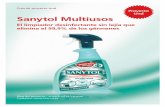Proyecto Sanytol Multiusos - trnd.com · textil) y del calzado (Sanytol Desodorante de Calzado). También productos que desodorizan y perfuman los ambientes, textiles y superficies