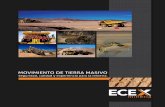 MOVIMIENTO DE TIERRA MASIVO - Ecex- Mineríaecex.cl/brochure_ecex_chile.pdf · la carga, transporte, perforación y tronadura, tanto en la fase de proyecto como en la operación definitiva.
