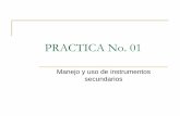 PRACTICA No. 01 - tarwi.lamolina.edu.peabecerra/Practica1.pdf · (método del triangulo Isosceles). 4. Trazado de Paralelas ... Trazados de una perpendicular desde un punto del Alineamiento