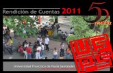 Rendición de Cuentas 2011 - UFPS - Cúcuta · continuo y la calidad en los procesos de docencia investi-gación y extensión, cuyo propósito fundamental es la ... Técnico Profesional