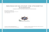 MUNICIPALIDAD DE PUERTO BARRIOSmunipuertobarrios.gob.gt/wp-content/uploads/2017/12/MANUAL-DE... · EL Manual de Funciones de la Municipalidad de Puerto Barrios es un documento ...