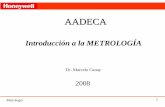 Dr. Marcelo Canay - Asociación Argentina de Control ... · •Introducción al control de los instrumentos •Datos en un certificado •Introducción al cálculo de incertidumbre.