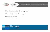 Parlamento Europeo Consejo de Europa - Iniciocentrogilbertobosques.senado.gob.mx/docs/serieeuropa23.pdf · Consejo de Europa El Consejo de Europa. Resumen Ejecutivo. Elaborado por