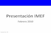 Sin título de diapositiva - IMEFimef.org.mx/Descargascomites/Etica/230210.pdf · Fórmula de valor en la industria restaurantera Etapas de Toks en temas de RSE Ejemplos de Programas