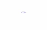 Color - sis2430.files.wordpress.com · Teoría del color • El color que vemos en los objetos es resultado de la luz reflejada por su superficie • El negro es la ausencia de color.