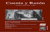 Cuenta y Razóncuentayrazon.com/wp-content/uploads/2016/05/revista35.pdf · de la solemne ceremonia de nombramiento como ... Ansón-, como los dos discursos de los nuevos doc-tores,