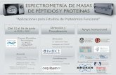 Presentación de PowerPoint - CEQUIBIEMcequibiem.qb.fcen.uba.ar/curso de proteomica 2017.pdf · “Aplicaciones para Estudios de Proteómica Funcional ... 2 9:00 Fundamentos teóricos