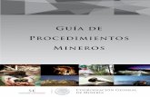 Guía de Procedimientos Mineros - El portal único del ... · lograr el bienestar de los consumidores, un mejor ... contactando a la Dirección General de Desarrollo Minero. El procedimiento
