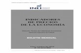 INDICADORES DE PRECIOS DE LA ECONOMÍA - … · elaborado con la nueva estructura de ponderaciones obtenida en base a los resultados de la Encuesta ... comerciales y de servicios,