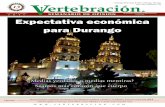 Expectativa económica para Durango - vertebracion.com · uno: Andrés Manuel López Obrador aún no los ha convencido. El líder de Morena no ha logrado que le crean, no confían
