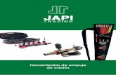 Herramientas de empuje de cables - japitrading.comjapitrading.com/wp-content/uploads/2017/08/...empuje_optim-min.pdf · • Para ser usado con un taladro inalámbrico • Longitud