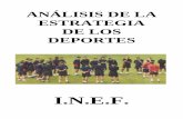 ANLISIS DE LA ESTRATEGIA DE LOS DEPORTESfutbolcarrasco.com/wp-content/uploads/2014/08/futbolcarrascoinef3... · ASPECTOS BÁSICOS, TÉCNICOS, TÁCTICOS Y ESTRATÉGICOS DEL ... CAI