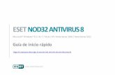 ESET NOD32 Antivirus - Diseño y desarrollo de … · evitar posibles problemas. ... DVD o USB de instalación o descargando el instalador desde . Inicio de la instalación Para iniciar