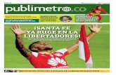 JAMES SALIÓ HOMENAJE A GOLPEADO EN … · Publimetro es un periódico gratuito, distribuido de lunes a viernes por Publimetro Colombia S.A.S D Dirección: Calle 75 n.º 5-88. Pisos