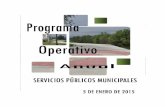 SERVICIOS PÚBLICOS MUNICIPALES - …datos.talpadeallende.info/.../2015/programas_de_servicios_publicos.pdf · factores han repercutido directamente para la prestación de servicios