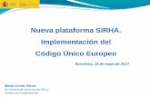 Nueva plataforma SIRHA. Implementación del Código …asebir.com/legislacion_files/nueva-plataforma-sirha---ponente... · - Datos de identificación de donantes, pareja receptora