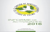 COMISIÓN DE DERECHOS HUMANOS DEL ESTADO …cdhcolima.org.mx/wp-content/uploads/2017/03/INF.-CDHEC.-2016... · Oldenbourg Ceballos, con este mismo Decreto se designó como Consejeras