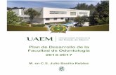 PLAN DE DESARROLLO DE LA FACULTAD DE …planeacion.uaemex.mx/InfBasCon/Odontologia/PlandeDesarrollo/2013... · 1.4 La Facultad de Odontología en el Desarrollo Estatal 10 2. ... 4.2