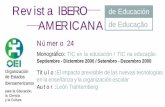 Revista IBERO AMERICANA de Educaformacion.sigeyucatan.gob.mx/formacion/materiales/1/d3/p2... · 2015-04-23 · Seminario Internacional «El futuro de la Educación en América Latina