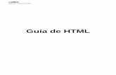 Guía de HTML - uneweb.comuneweb.com/tutoriales/guia+Html.pdf · Tipos de datos en MySQL ... podemos hacer notar es que estos elementos HTML no producen un salto