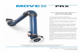 EXTRACTOR PUNTUAL - movexinc.commovexinc.com/wp-content/uploads/produktblad_prx_es_mus_webb.pdf · Movex PRX La cubierta está diseñada para una eficacia de aspiración máxima.