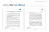 VERIFICACIÓN EXTERNA - comunicacionisagen.comcomunicacionisagen.com/informe-gestion-2015/downloads/pdf/... · cuantitativa y cualitativa de los indicadores incluidos en el Informe