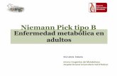 Niemann Pick tipo B - Sociedad Española de Medicina … · Estudios por biopsia ven distintos grados de fibrosis Progresion hacia el empeoramiento de la GPT y la bilirrubina . Afectación
