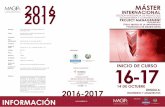 Máster en Gestión Integrada de INTERNACIONAL 2017 GESTIÓN INTEGRADA DE PROYECTOS DE ... · 2016-03-11 · • D. Juan Bosco Molina Navarro, Arquitecto y PMP. ... • D. Jesús