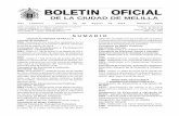 BOLETIN OFICIAL - Ciudad Autónoma de Melilla · BOME NÚM. 5158 - MELILLA, VIERNES 22 DE AGOSTO DE 2014 - PAG. 2882 MINISTERIO DE EMPLEO Y SEGURIDAD SOCIAL Servicio Público de Empleo
