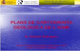 PLANS DE CARTOGRAFÍA GEOLÒGICA DE L´IGME Mapa Geológico de España a escala1:50.000 (2ª Serie): El Plan MAGNA Diseñado entre 1968 y 1970, enmarcado en el PNIM Síntesis Geológica