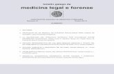medicina legal e forense - agmf.es · 2 consellerÍa de presidencia, administraciÓns pÚblicas e xustiza el boletÍn galego de medicina legal e forense es una publicación de la