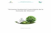 “Encuesta Ambiental Comunitaria de la Comuna de …€¦ · “Encuesta Ambiental Comunitaria de la ... Según los resultados arrojados por la encuesta sobre la condición etárea,