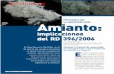 Revisión de Amianto - ladep.esladep.es/ficheros/documentos/Revisi%F3n%20de%20la%20normativa… · Trabajos de desmantelamiento de elementos, maquinaria Astilleros y desguace de barcos.