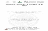   · Web viewSubsecretaría de Educación SuperiorTecnológico Nacional de MéxicoInstituto Tecnológico Superior de El Mante. Subsecretaría de Educación Superior. Tecnológico